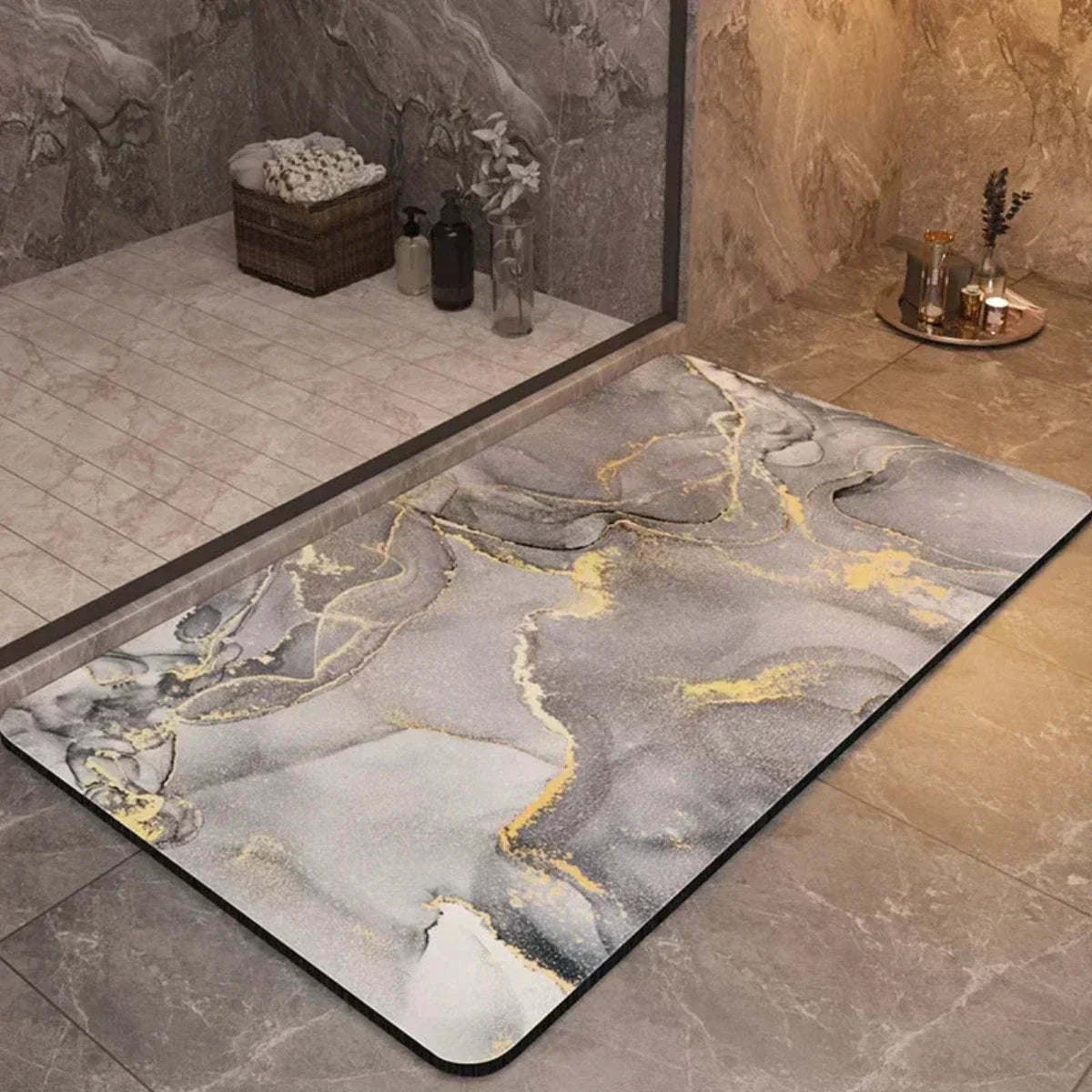 Antislip Badmat met Ultra-Absorberende Werking – De VeiligDroog Mat Vestragear