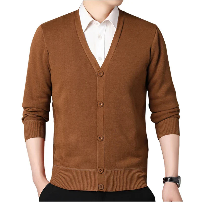 Herren V-Ausschnitt Weste | Stilvolle Mode und Wärme für Herbst und Winter