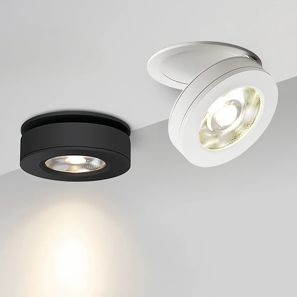 Spots LED de plafond intelligents – éclairage d'ambiance sans éblouissement