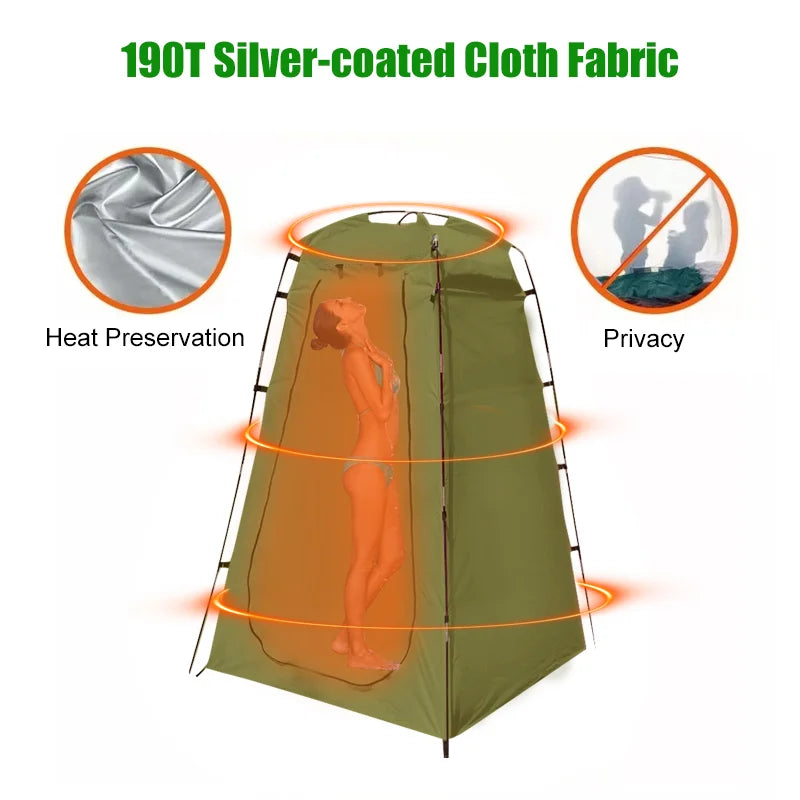 Tenda Privacy Westtune - Compatta e portatile per attività all'aperto