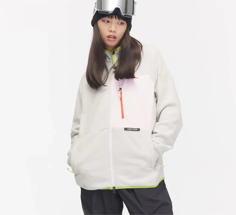 Vektor flísová zimná bunda dámska | Teplá, suchá a štýlová v chlade