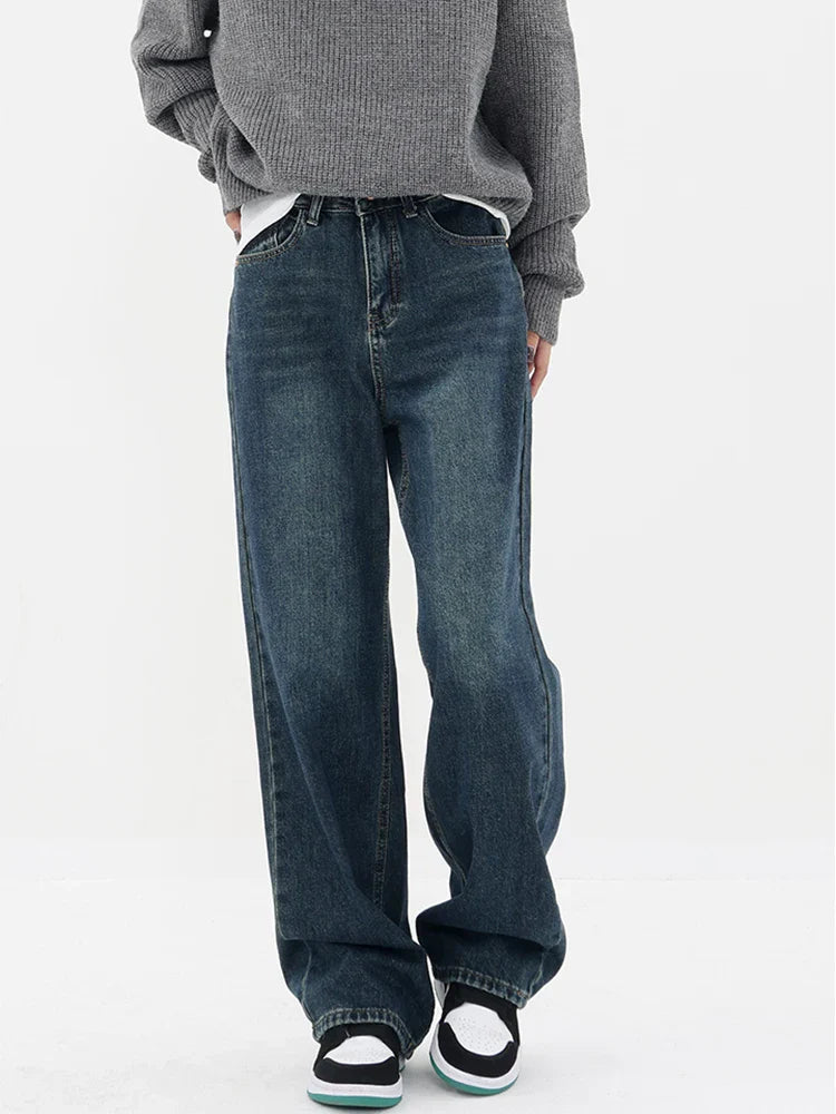Vintage højtaljede jeans | Stilfuld og behagelig streetwear