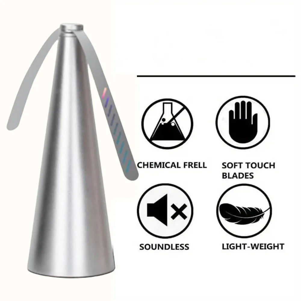 VentoX – Ventilatore repellente per insetti per interno ed esterno | Portatile e sicuro per bambini