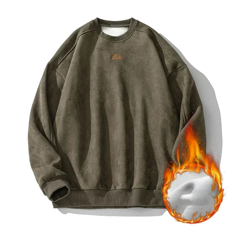 Warmer Chamois Herrenpullover | Komfort und Stil für kalte Monate
