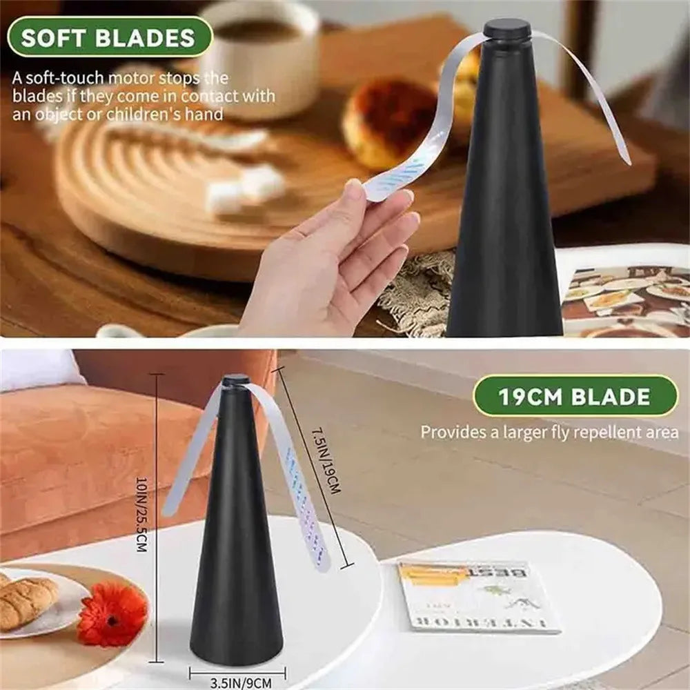 VentoX – Ventilatore repellente per insetti per interno ed esterno | Portatile e sicuro per bambini
