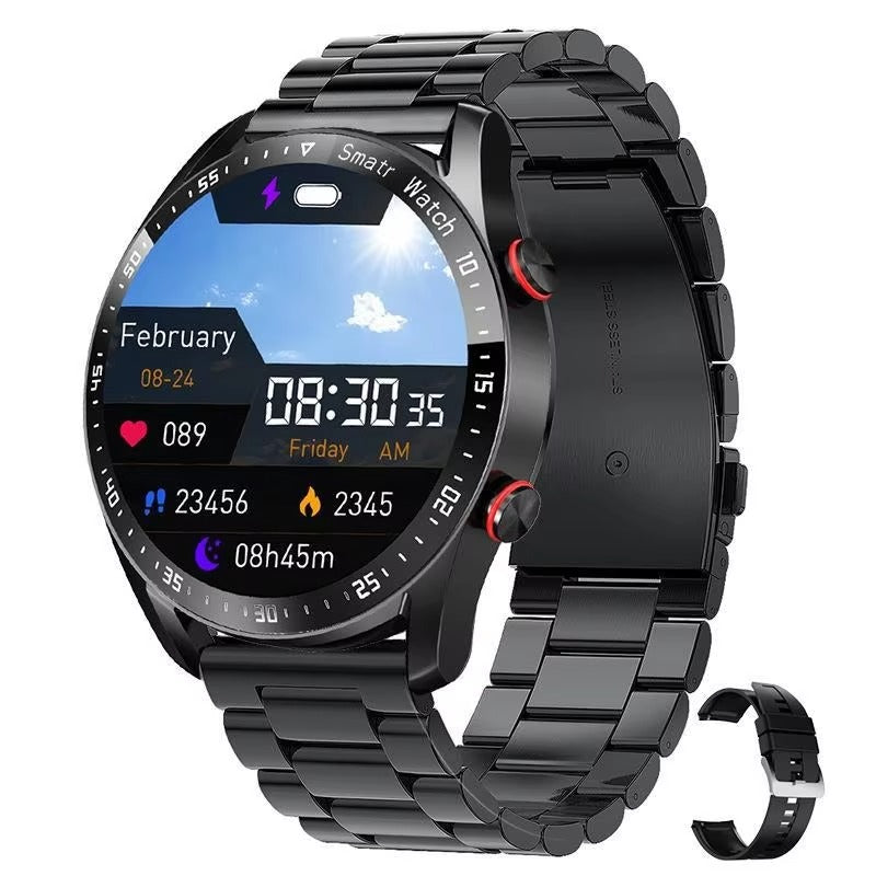Smartwatch Smart Steel – Elegance & teknologi i rustfrit stål-design
