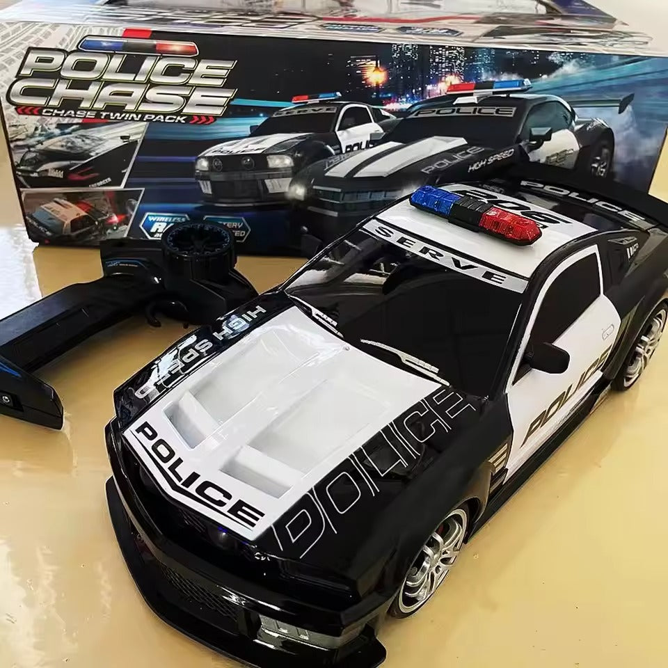 SpeedMax – RC Polizei Auto 1:12 mit LED & 2,4 GHz Fernbedienung