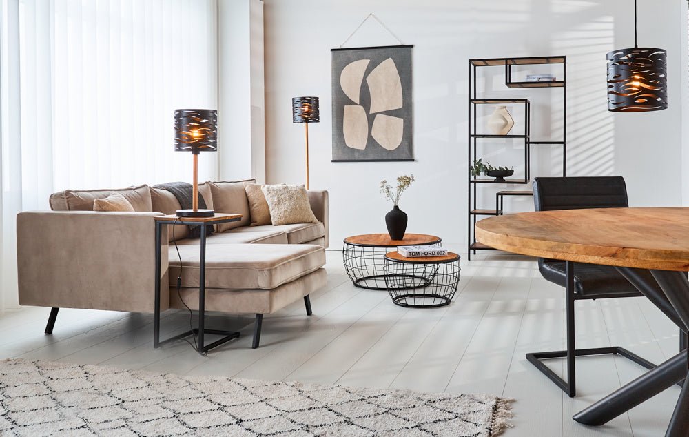 FreckleLamp - Design moderne noir