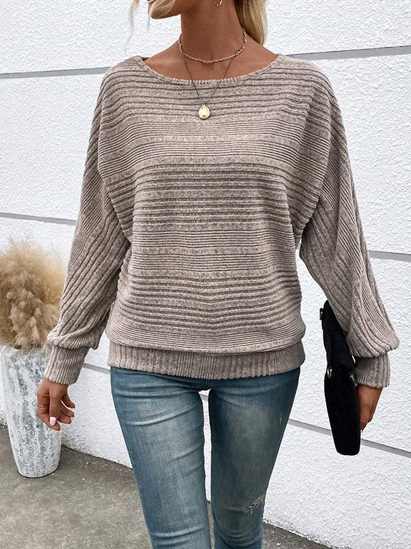 Bolendo Olivia – Elegantný pulóver s netopierími rukávmi