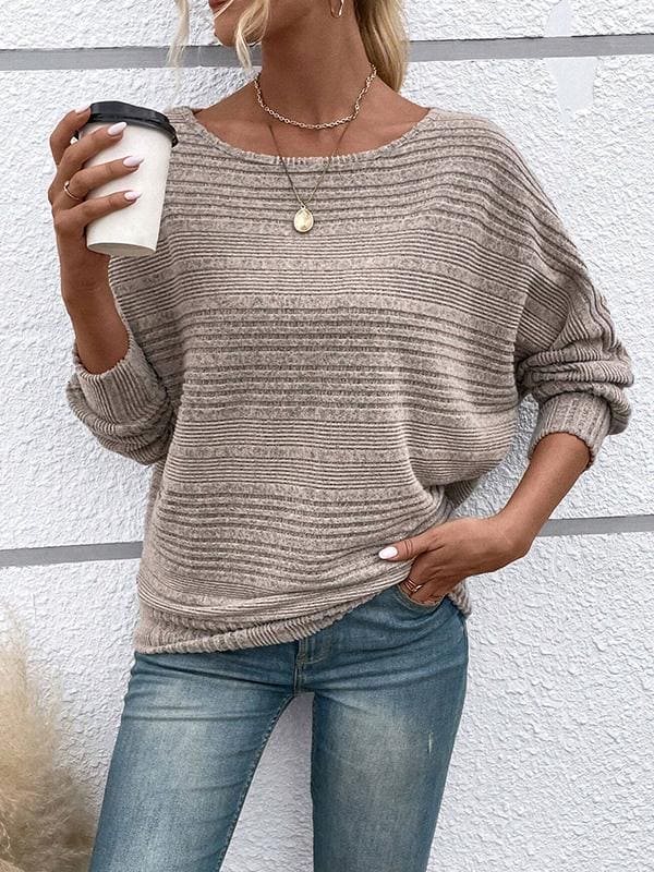 Bolendo Olivia – Elegantný pulóver s netopierími rukávmi