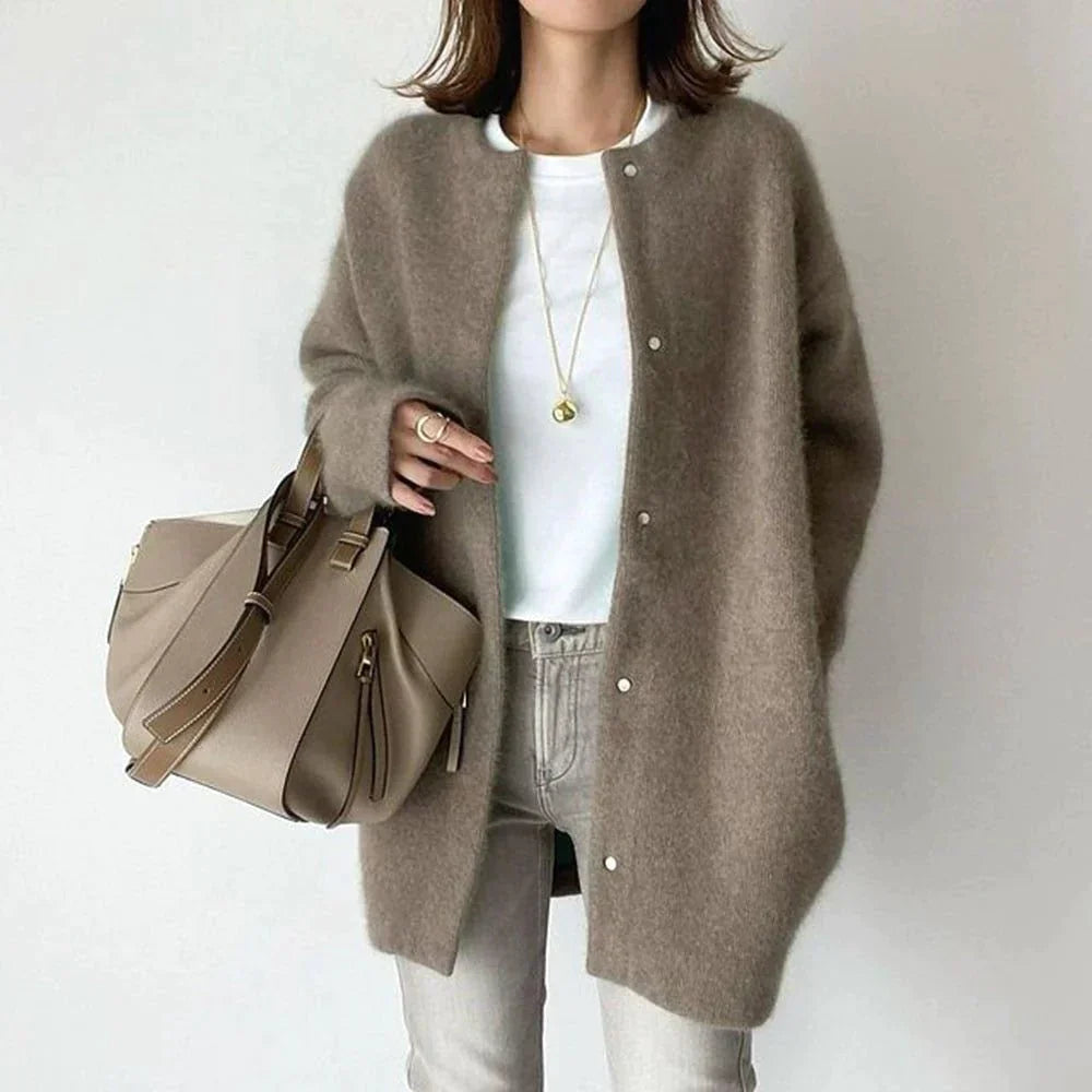 Cardigan à manches longues Julienne en tricot