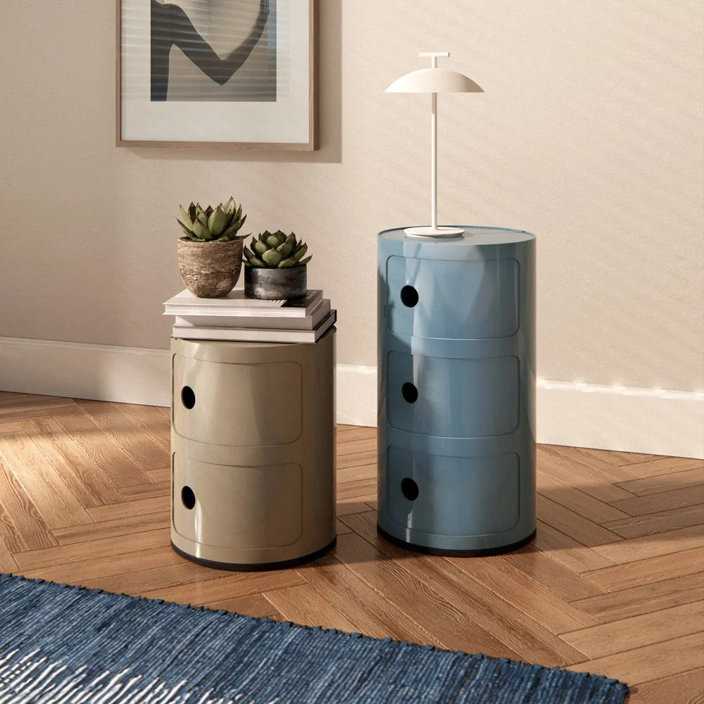 Moduro – Runder Componibili Aufbewahrungsschrank, modular & leicht