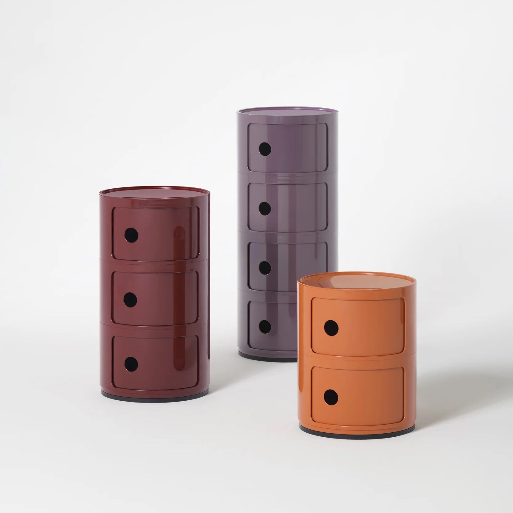 Moduro – Runder Componibili Aufbewahrungsschrank, modular & leicht