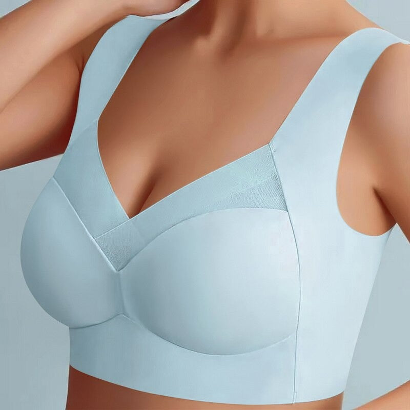 Reggiseno senza cuciture con vestibilità modellante e design di supporto