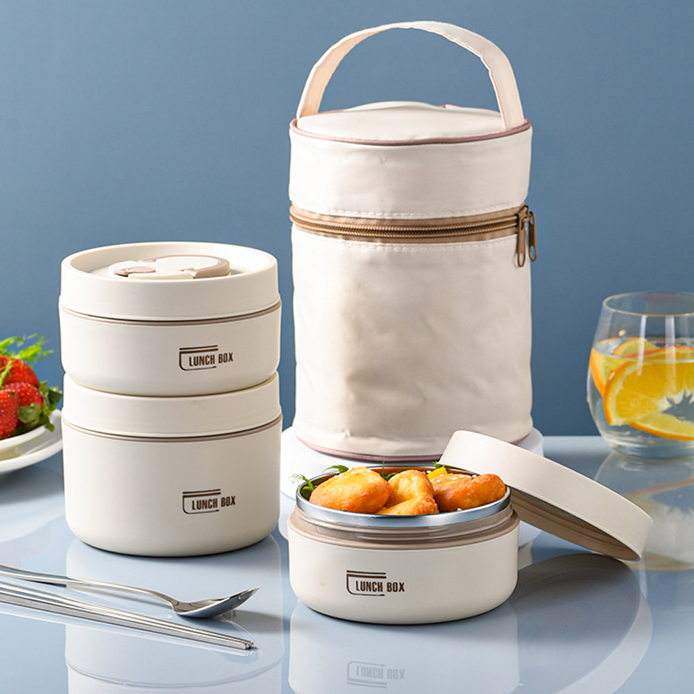 Bento – Contenant de repas isolé | Boîte à lunch thermique