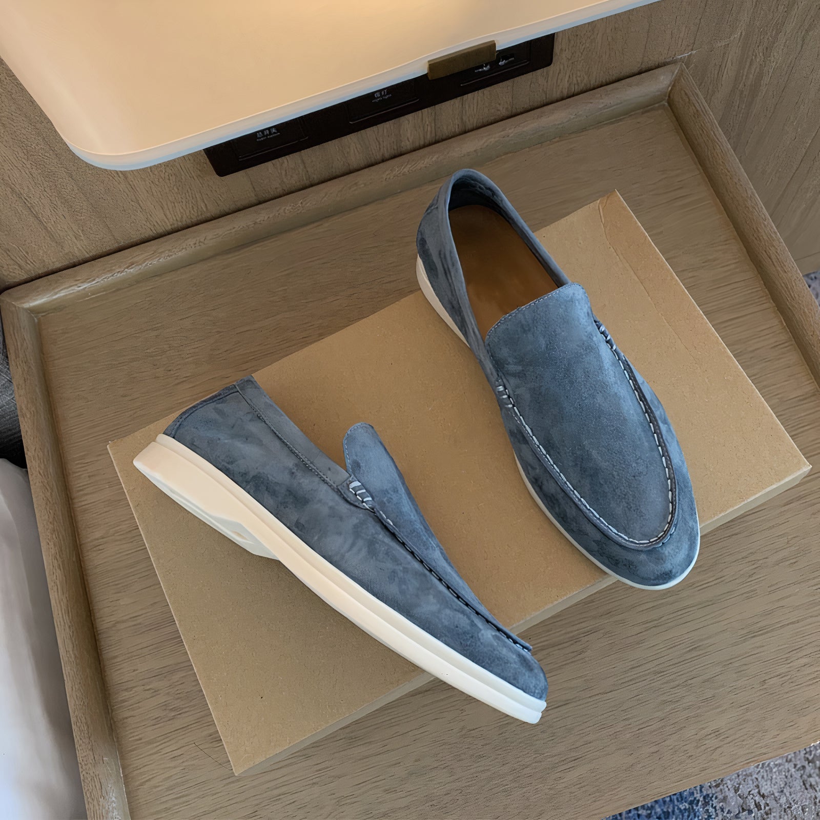 Bolendo Lovantes | Mocassins en daim super stylés et confortables pour hommes