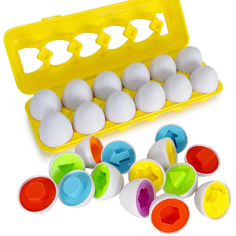 Puzzle créatif d'œufs pour enfants - Set de puzzle EggCiting