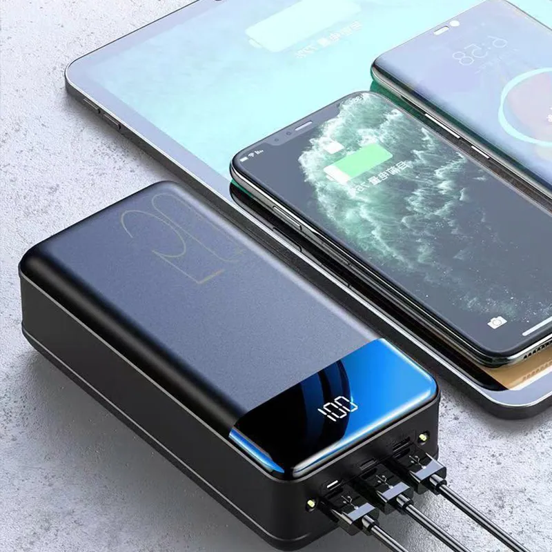 VoltEdge – Powerbank 50.000 mAh hurtigopladning – ideel til rejser