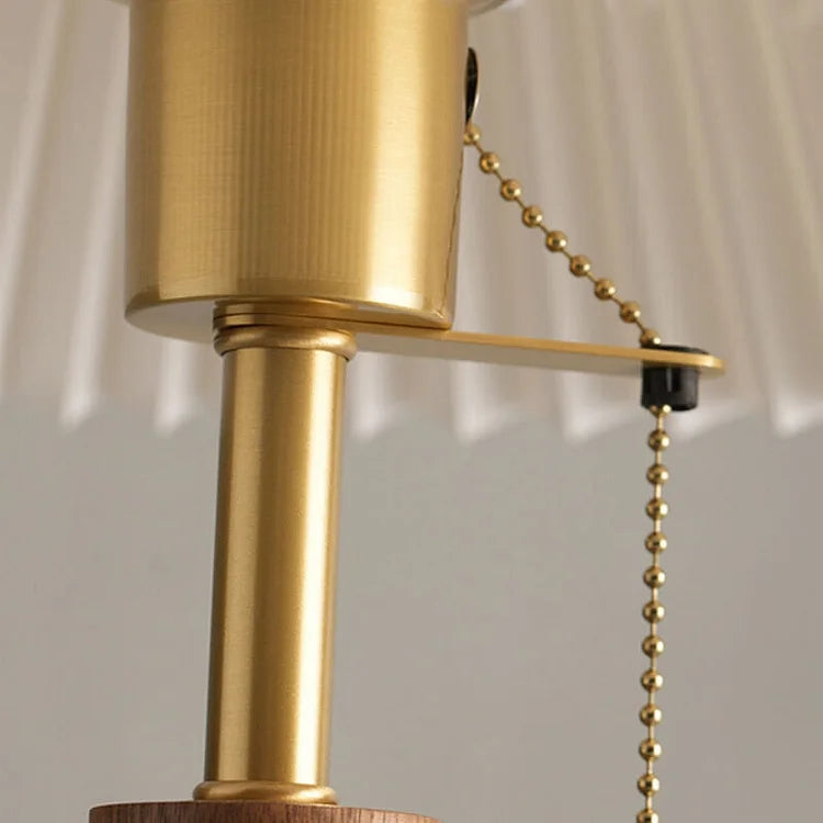 Pleatwood - lampe de table en bois plié