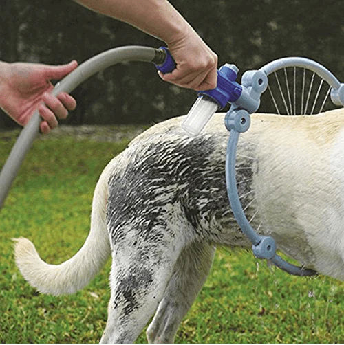 Outil de douche pour animaux de compagnie 360° - AquaPaws