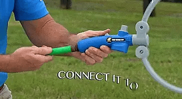 Outil de douche pour animaux de compagnie 360° - AquaPaws