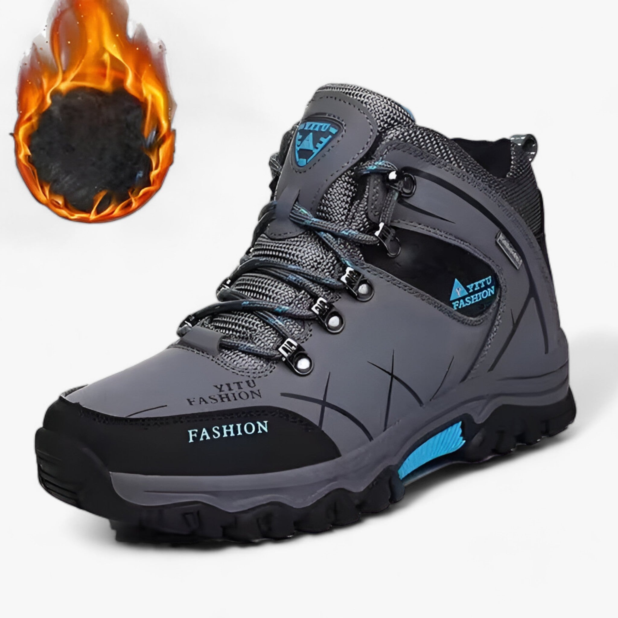 Stivali in pelle impermeabili per la neve - Ultracaldi per l'inverno