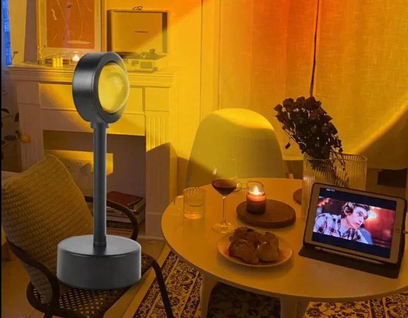 Lampa západu slunce se 4 barvami - GlowSphere | Náladové osvětlení pro každou místnost