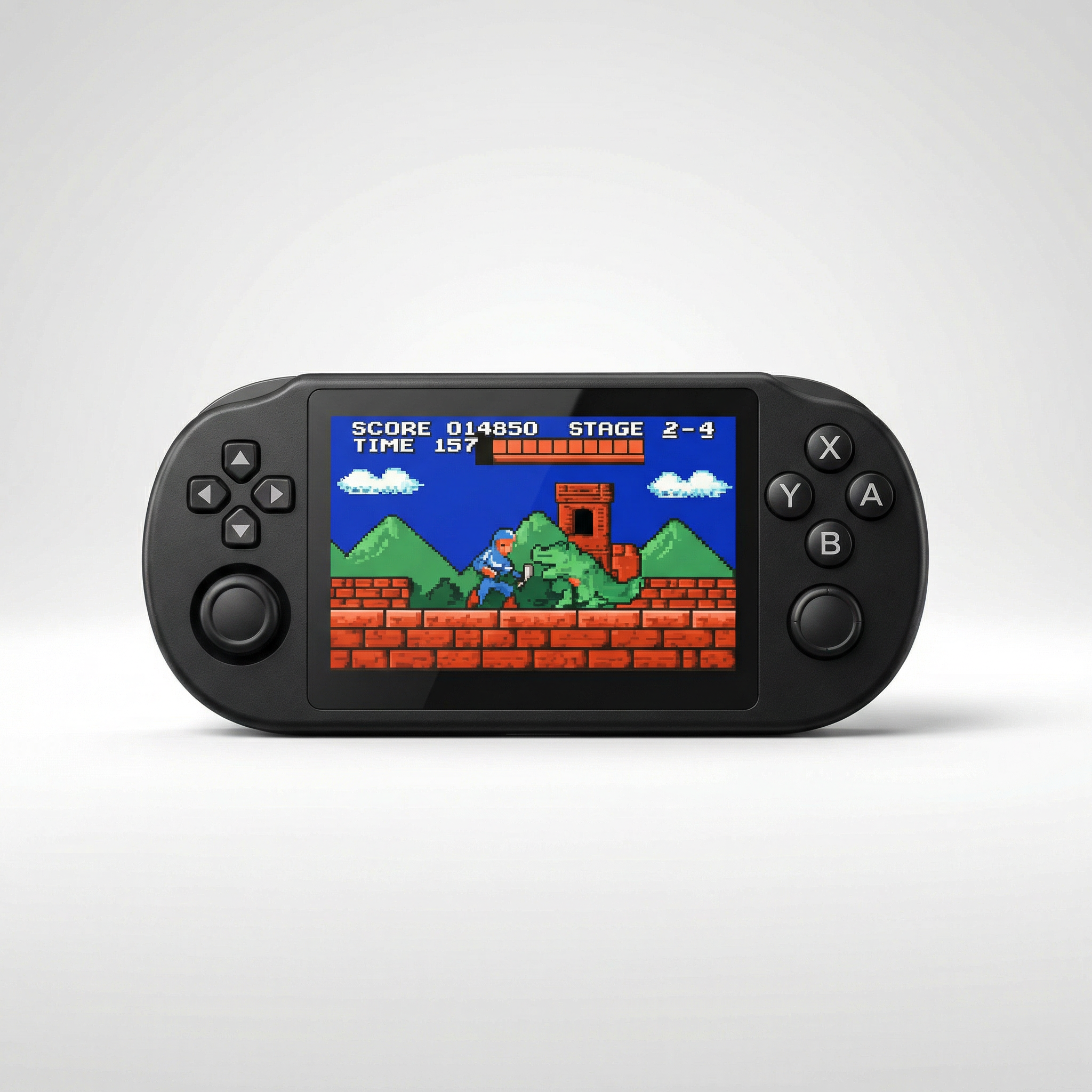 Handheld Retro Spielkonsole – 64GB, 20.000+ Spiele & 2-Player Support