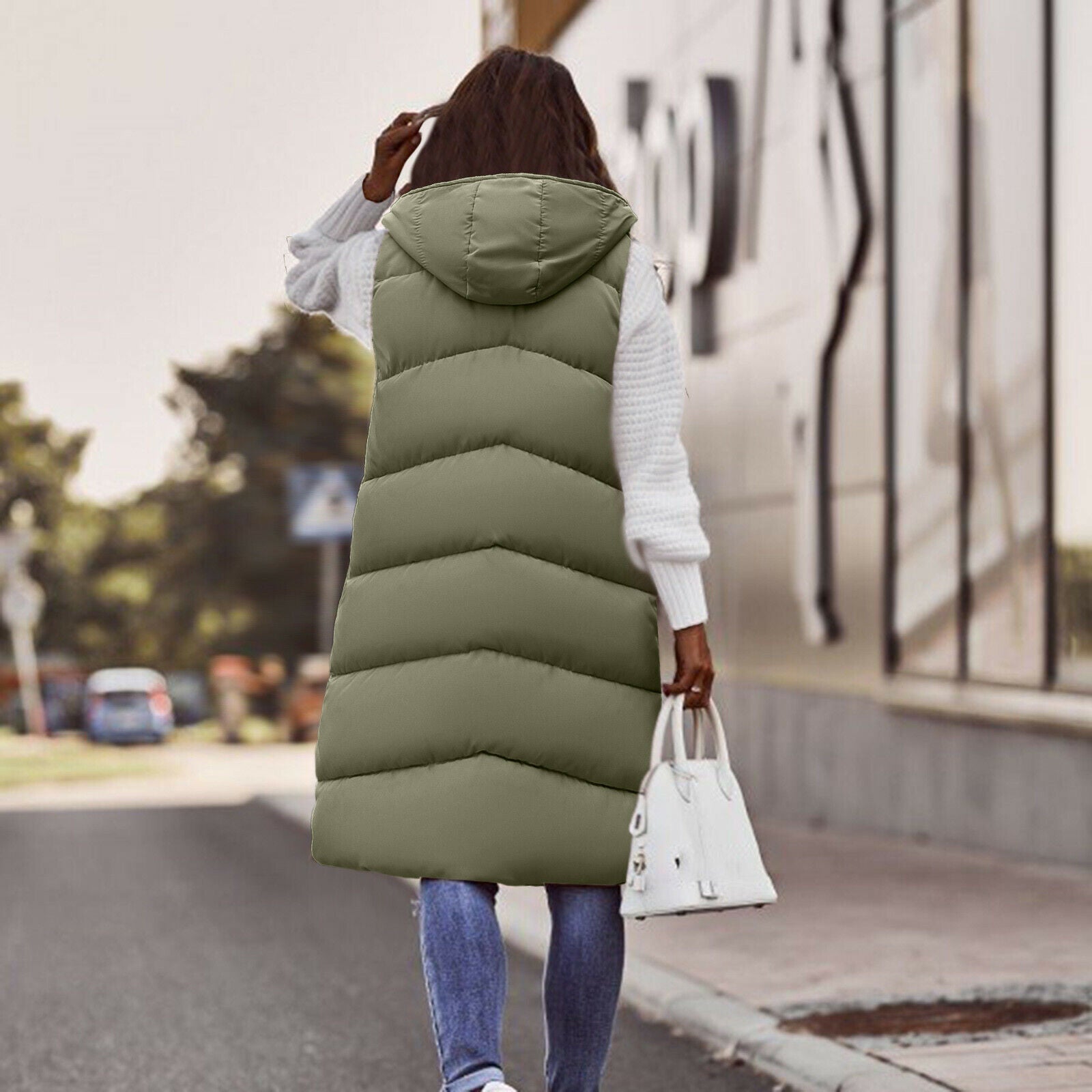 Gilet imbottito Kristen | Lungo ed elegante