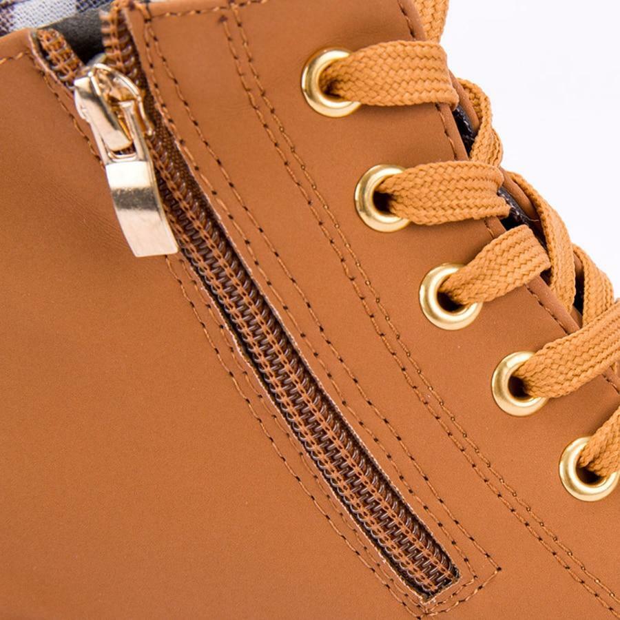 Avery Winterstiefel | Veteranenstiefel mit Absatz in 4 Farben für den Winter