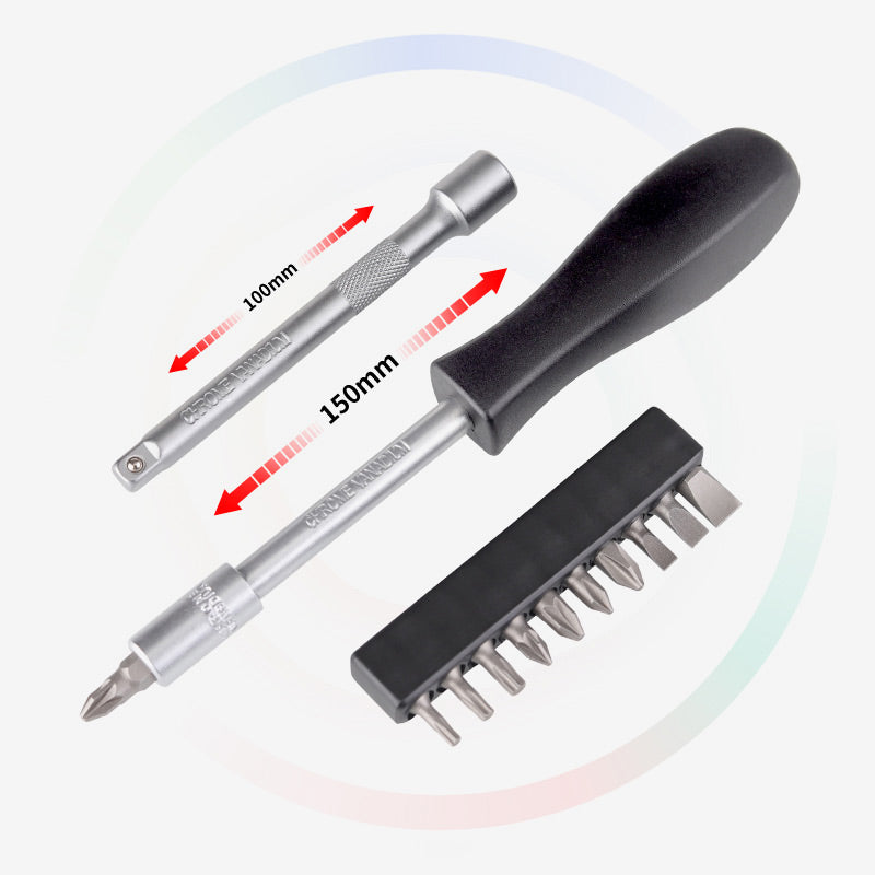 29-dielna sada nástrčných kľúčov s jadrovým račňou