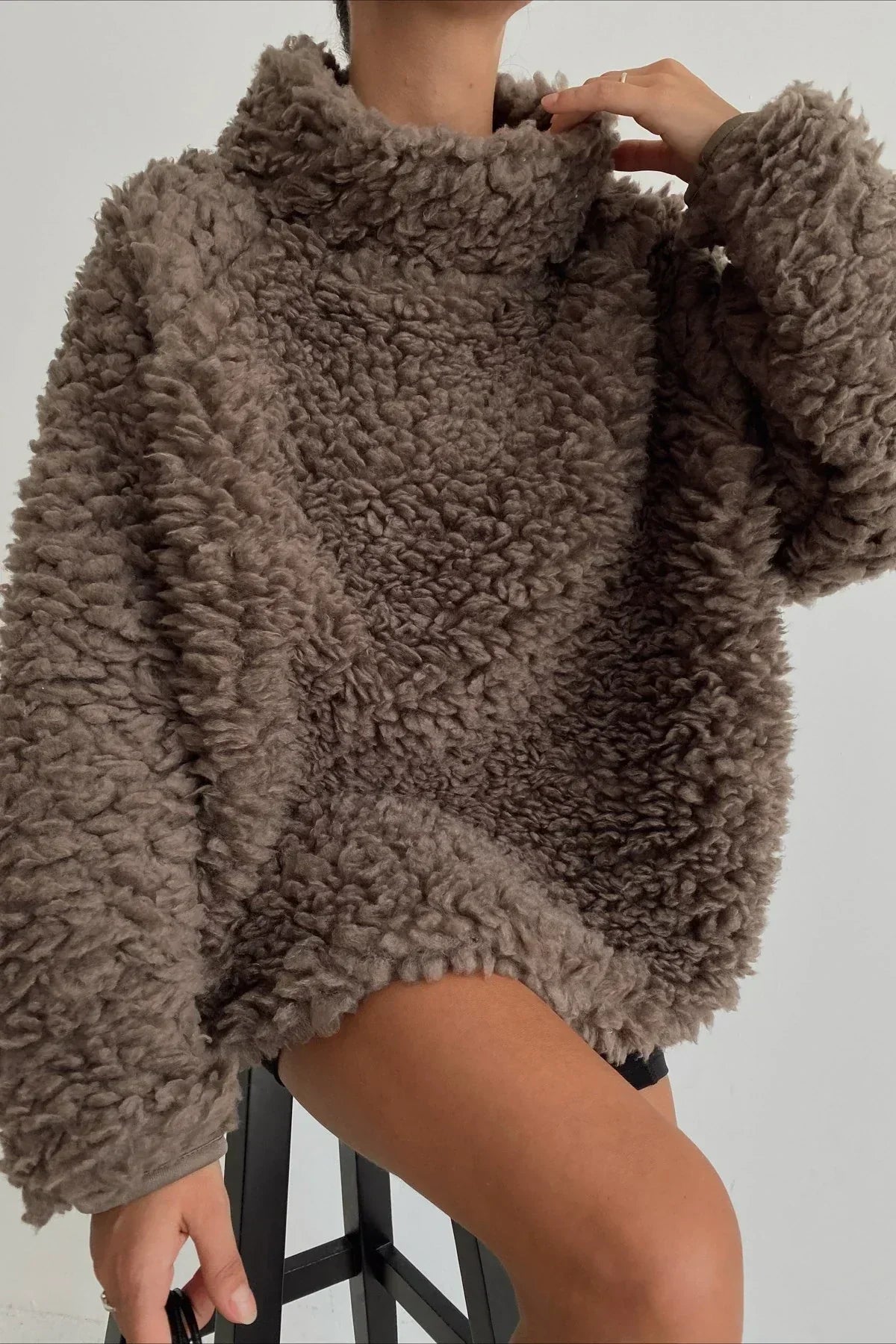 Zavando | Sweat-shirt en peluche douce pour un confort ultime