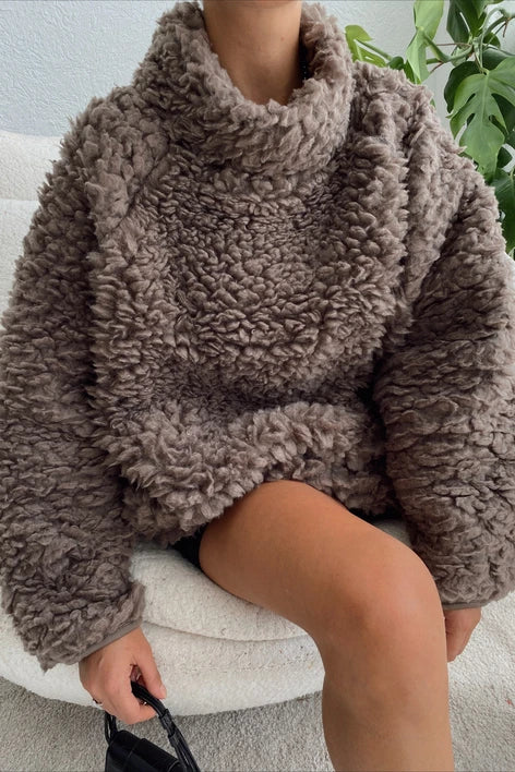 Zavando | Sweat-shirt en peluche douce pour un confort ultime