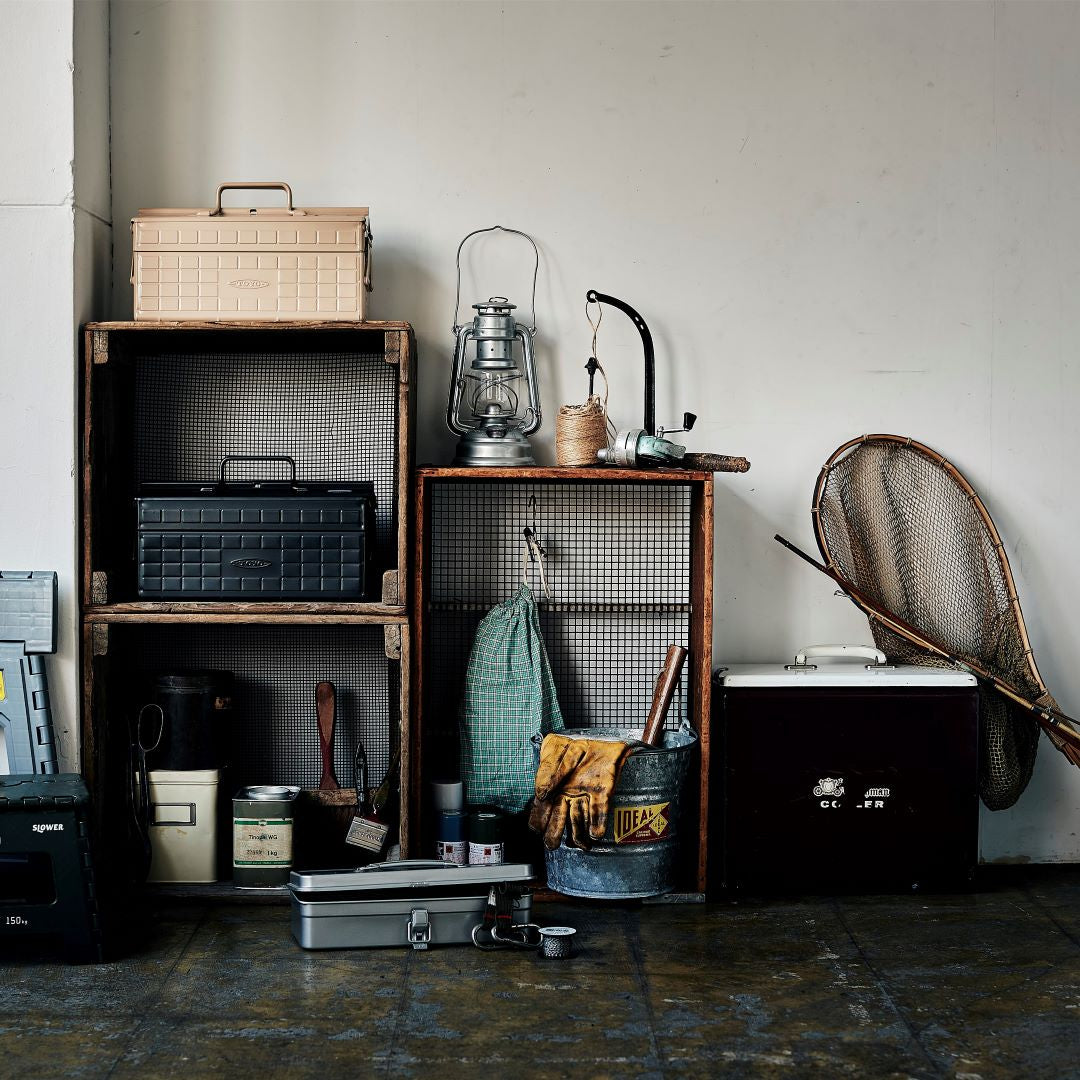 Tayori – ST-350 Werkzeugkasten aus Stahl mit Fächern und Schlossöffnung