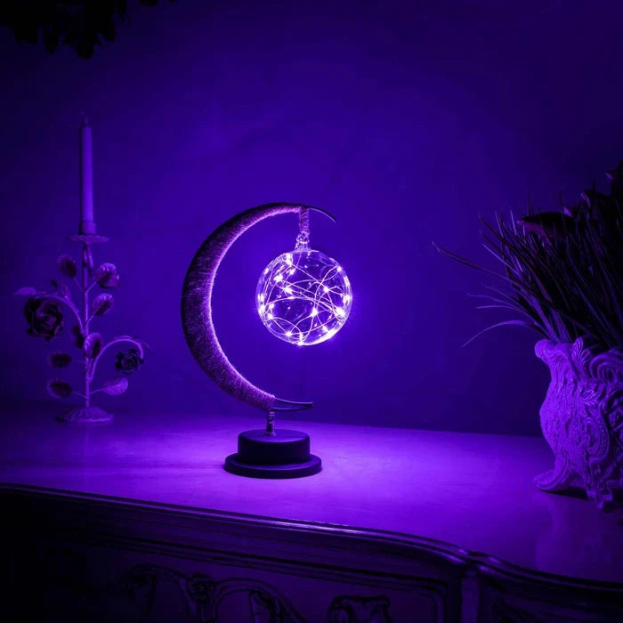 Mondbaum-Nachtlampe – warmes Licht zum Lesen und für ruhige Abende