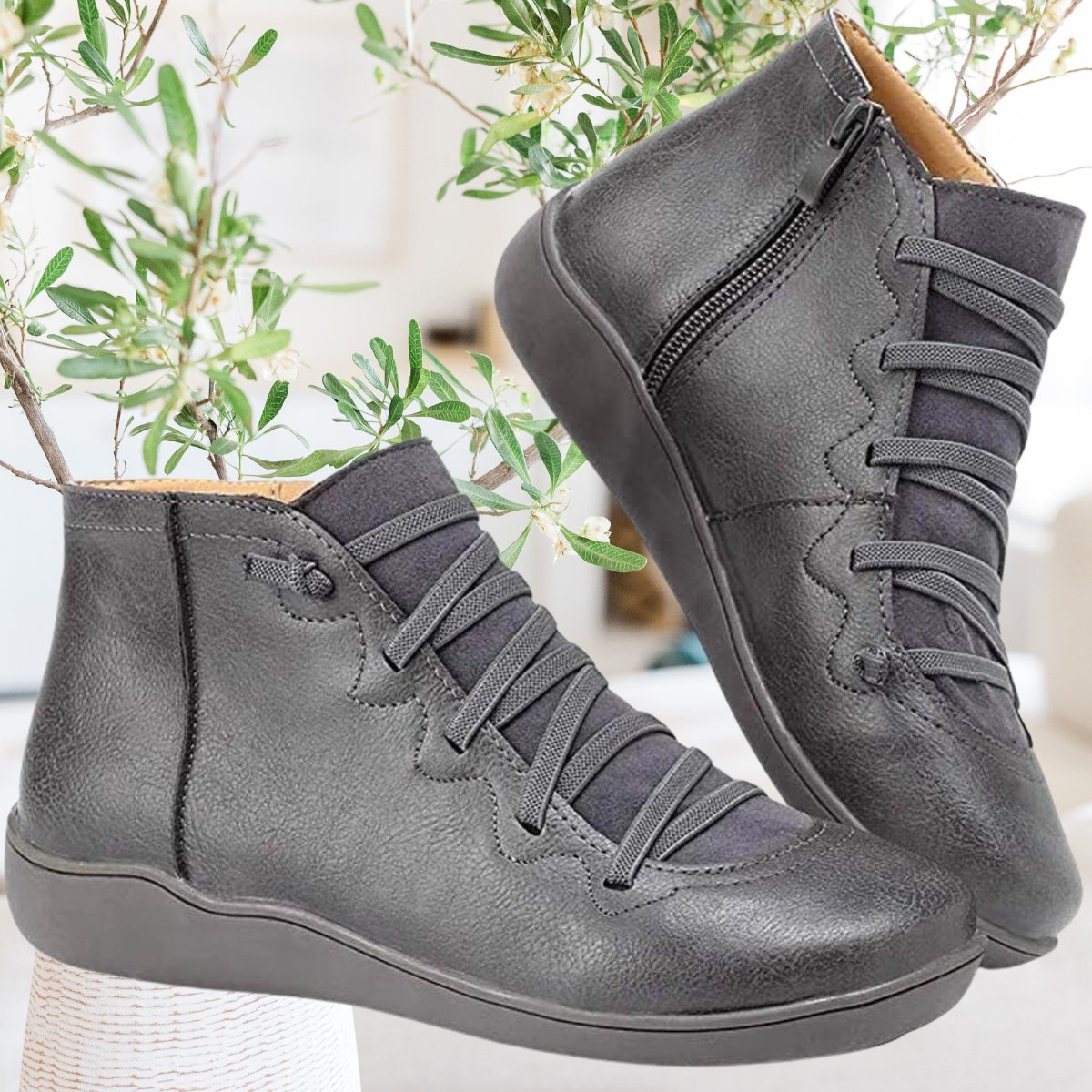 Chaussures en cuir colorées pour femmes - Arielle