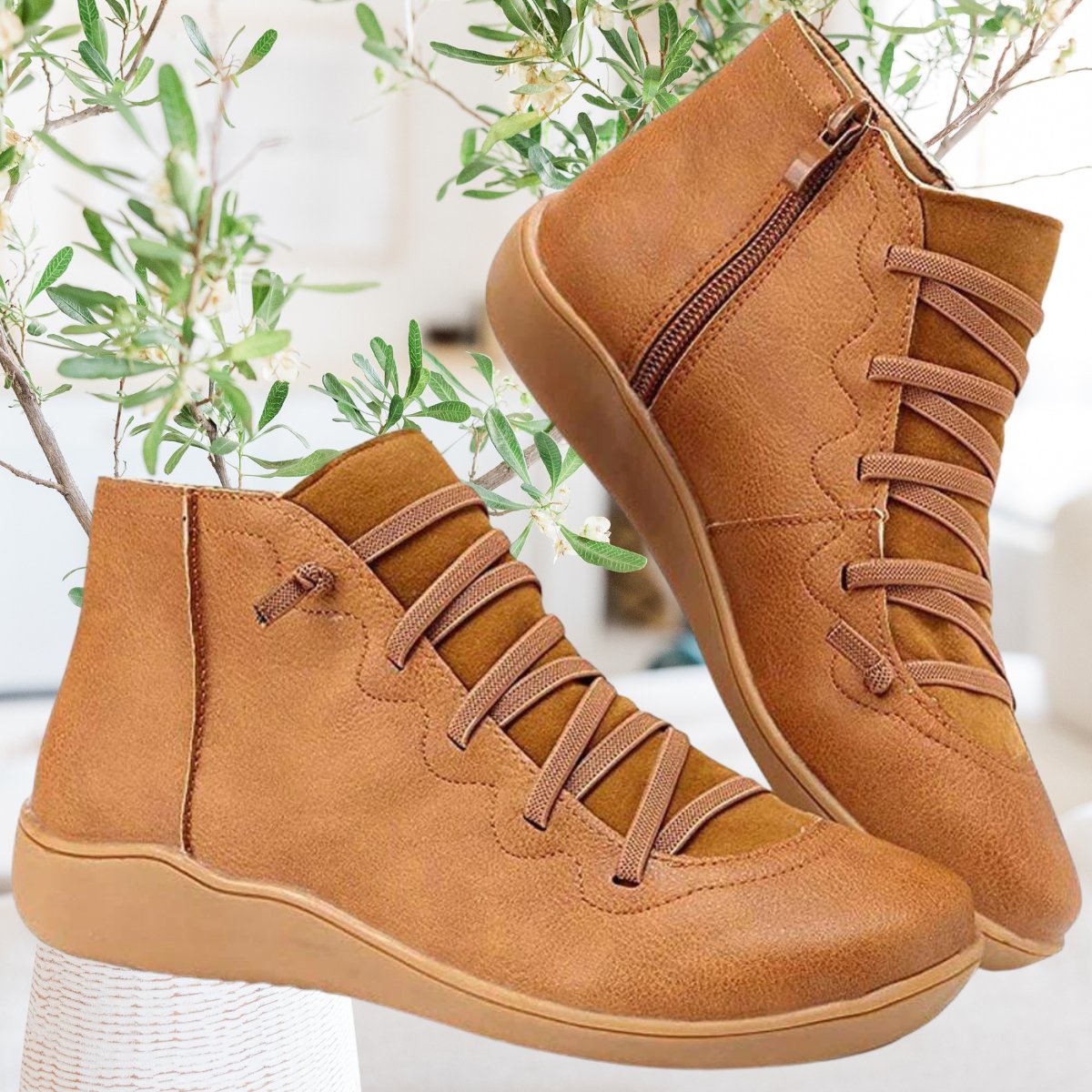 Chaussures en cuir colorées pour femmes - Arielle