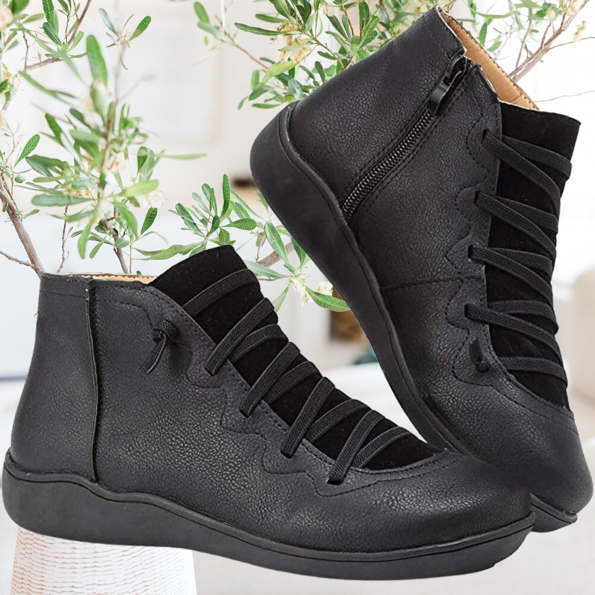 Chaussures en cuir colorées pour femmes - Arielle