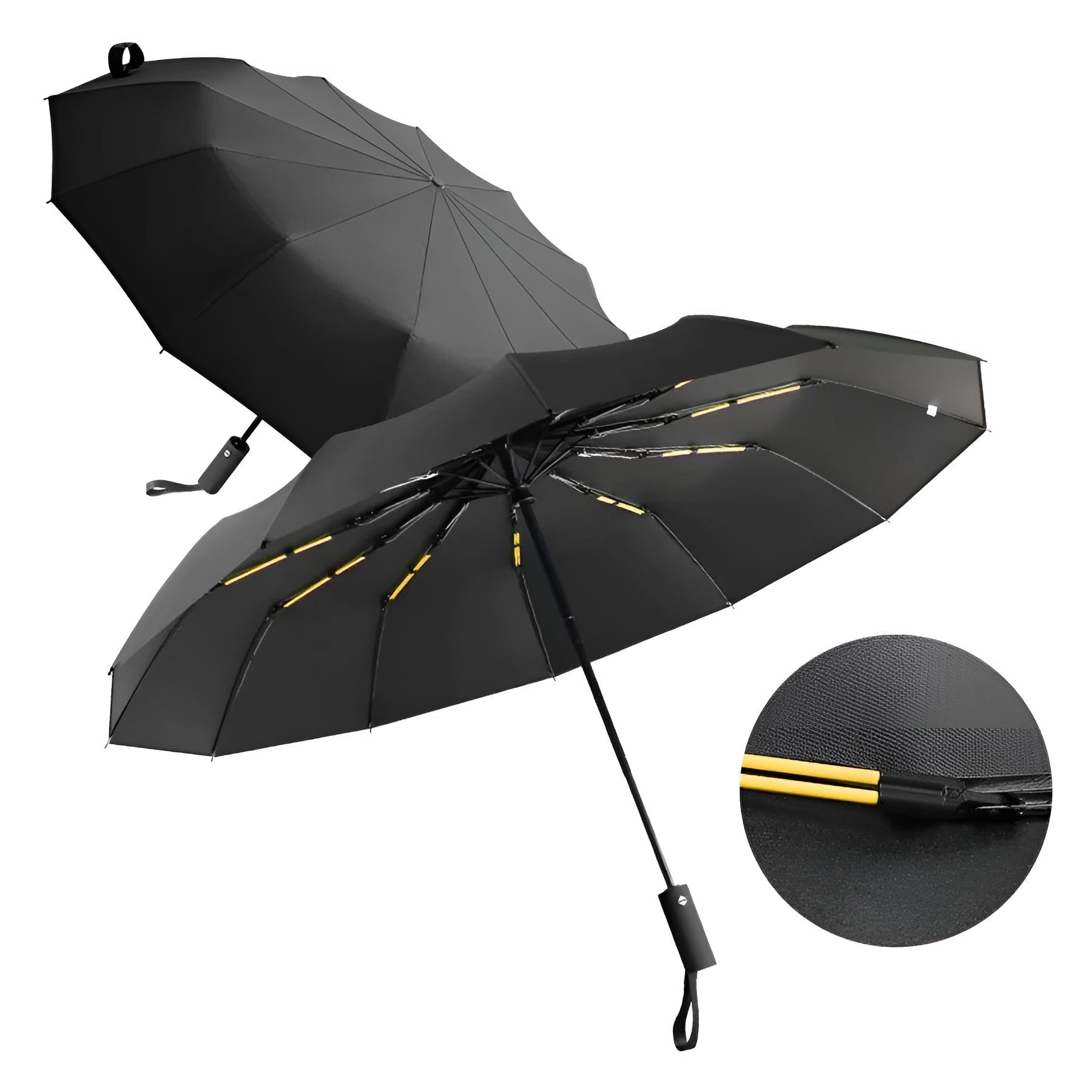 Automatik-Regenschirm – UV-Schutz SPF 50+, Kompakt & Windfest