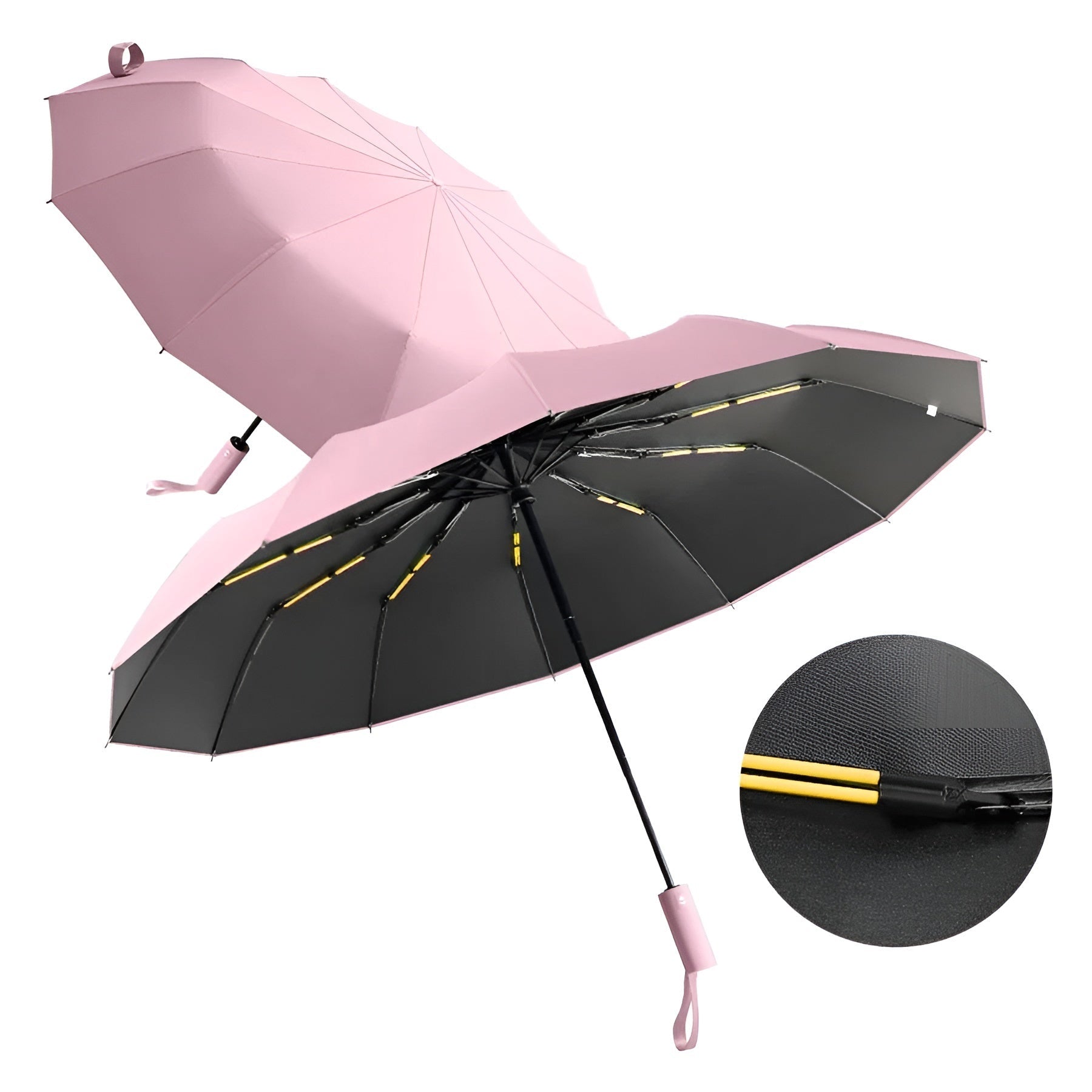 Automatik-Regenschirm – UV-Schutz SPF 50+, Kompakt & Windfest