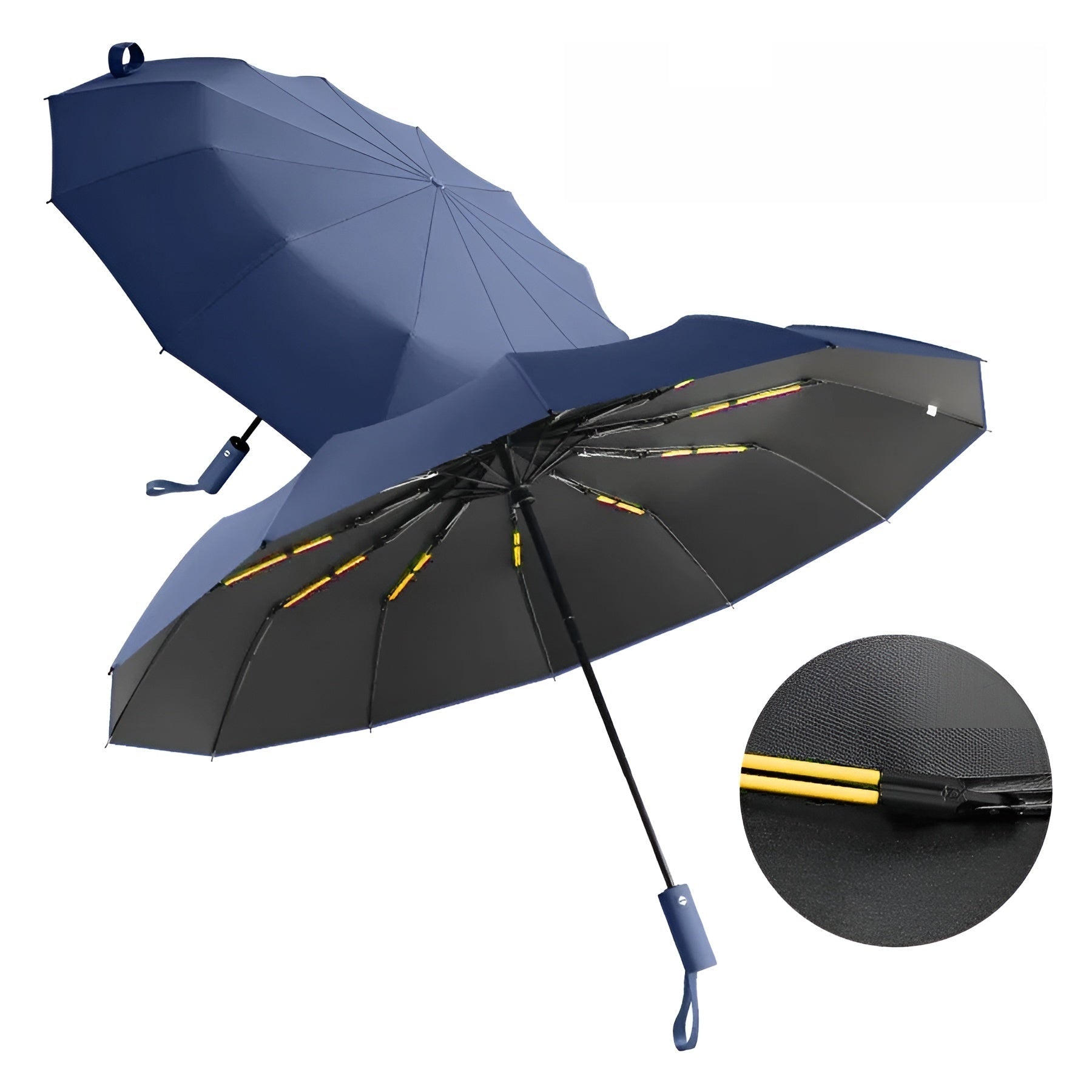 Automatik-Regenschirm – UV-Schutz SPF 50+, Kompakt & Windfest