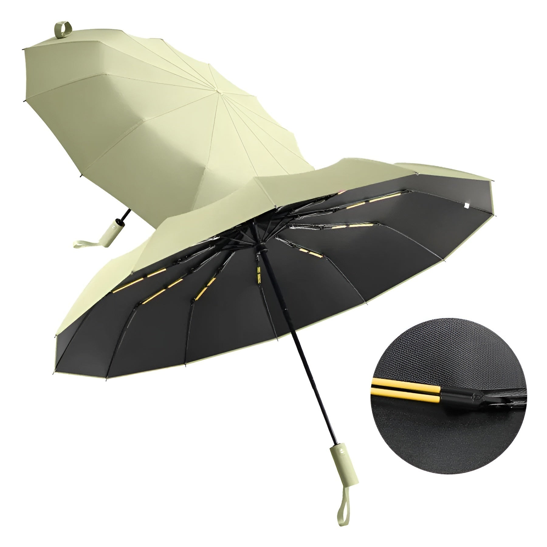 Automatik-Regenschirm – UV-Schutz SPF 50+, Kompakt & Windfest