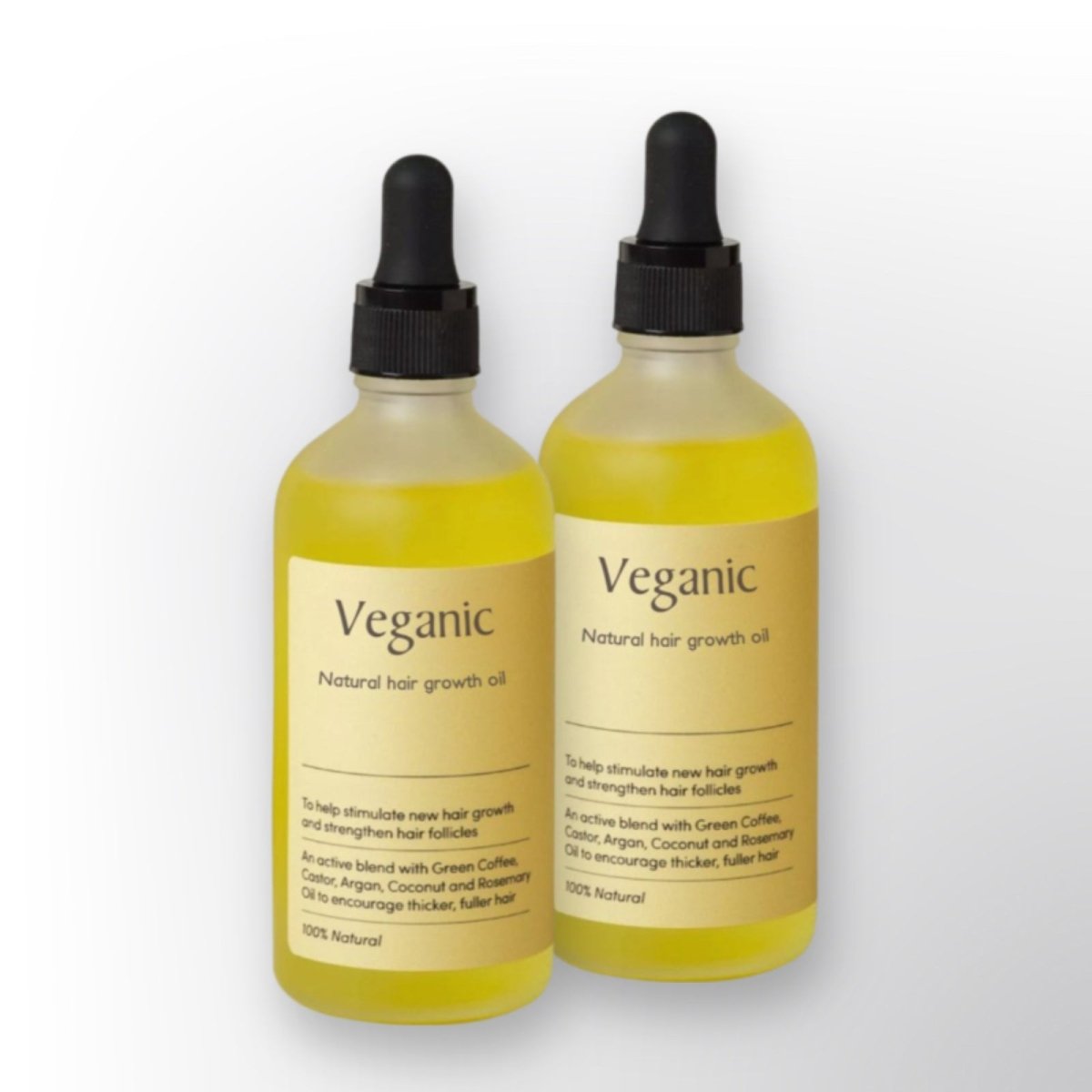 Veganic – Haarwuchsöl Rizinus Argan Kokos – natürliche Pflege für alle