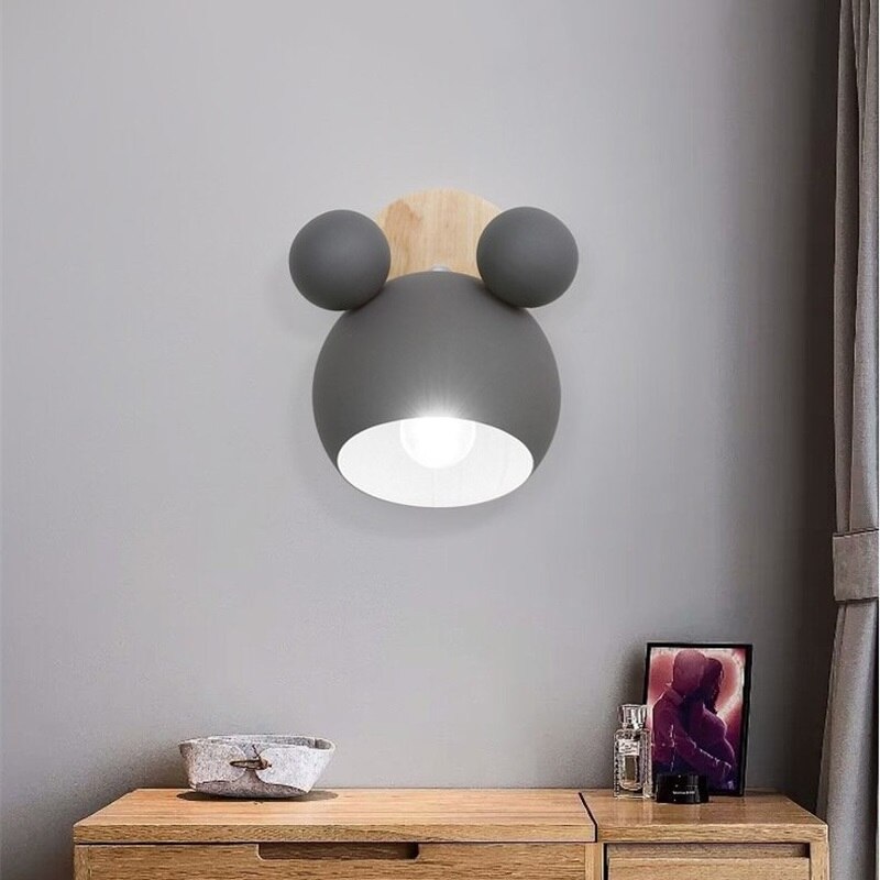 LumiNordic - Applique murale LED scandinave pour enfants