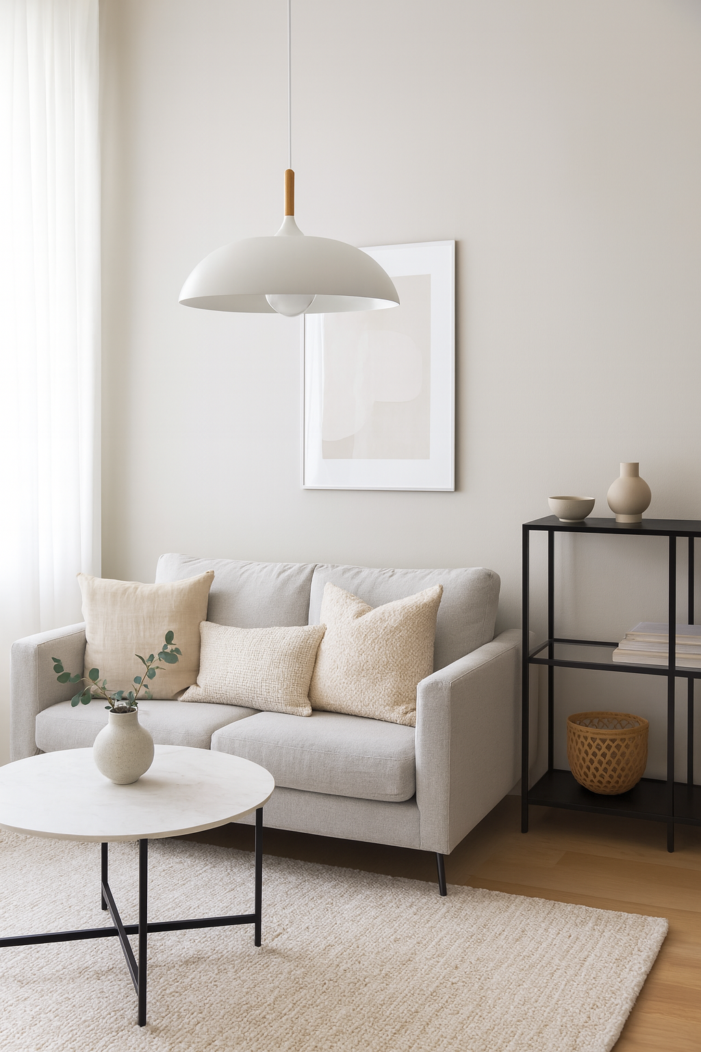 Nordylight – Lampada a sospensione Pastello Metallo & Legno – Regolabile Design Retrò