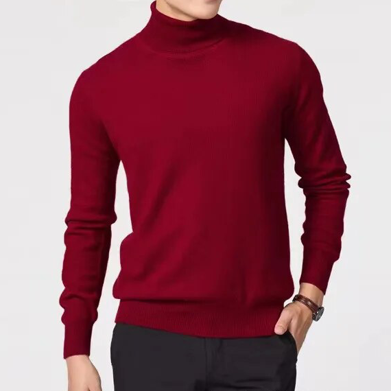 Rullekravepullover til herrer – Blødt strik til efterår & vinter