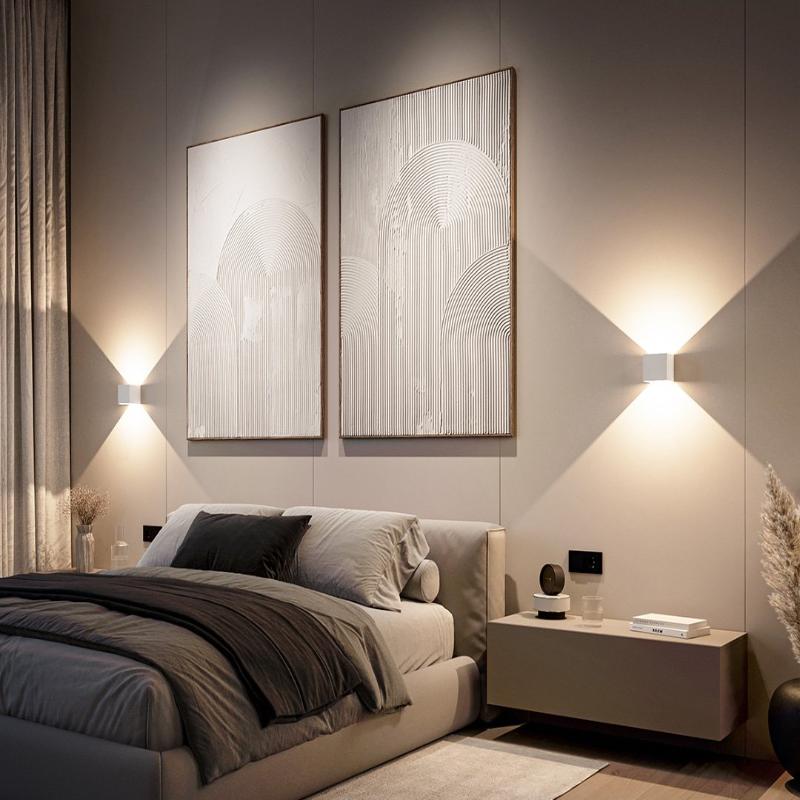 LumiGuard - LED-Wandleuchte mit warmem Licht