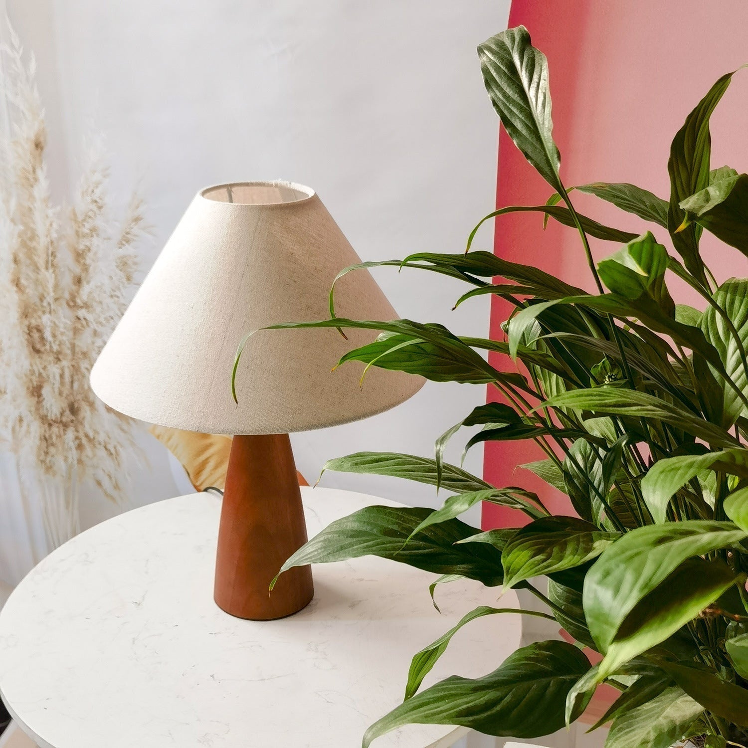 NobleOak - Lampada classica in legno