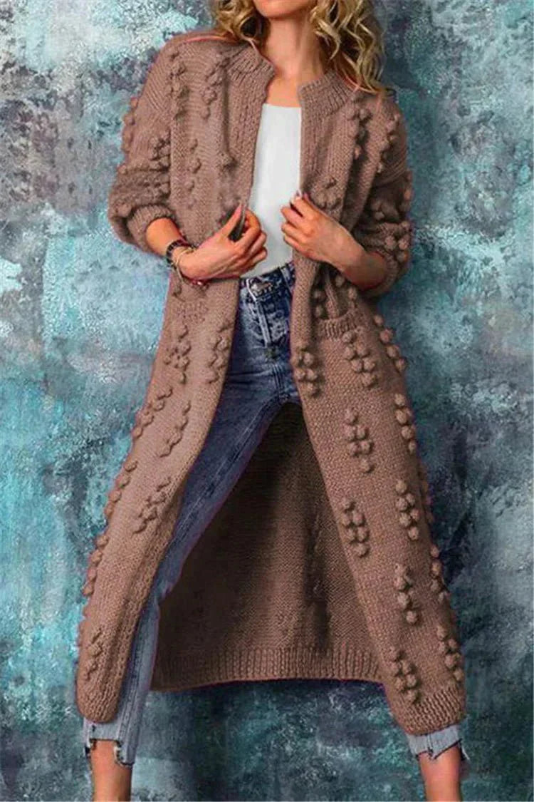 Cardigan en tricot doux et moelleux - Loni