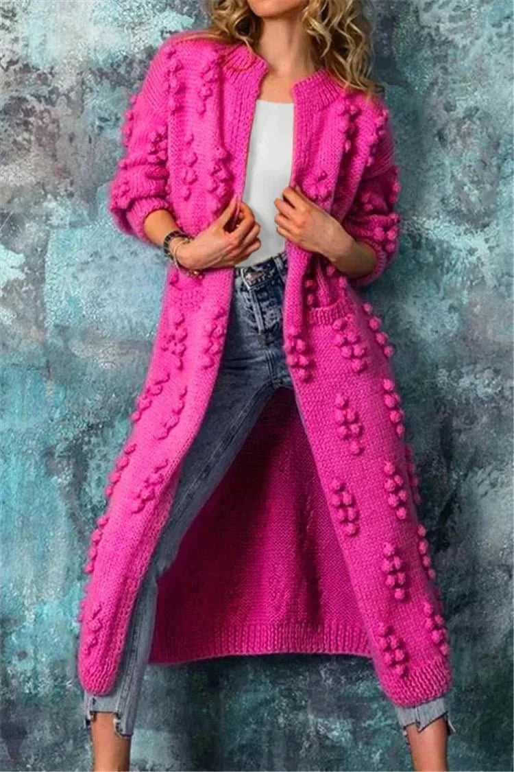 Cardigan en tricot doux et moelleux - Loni